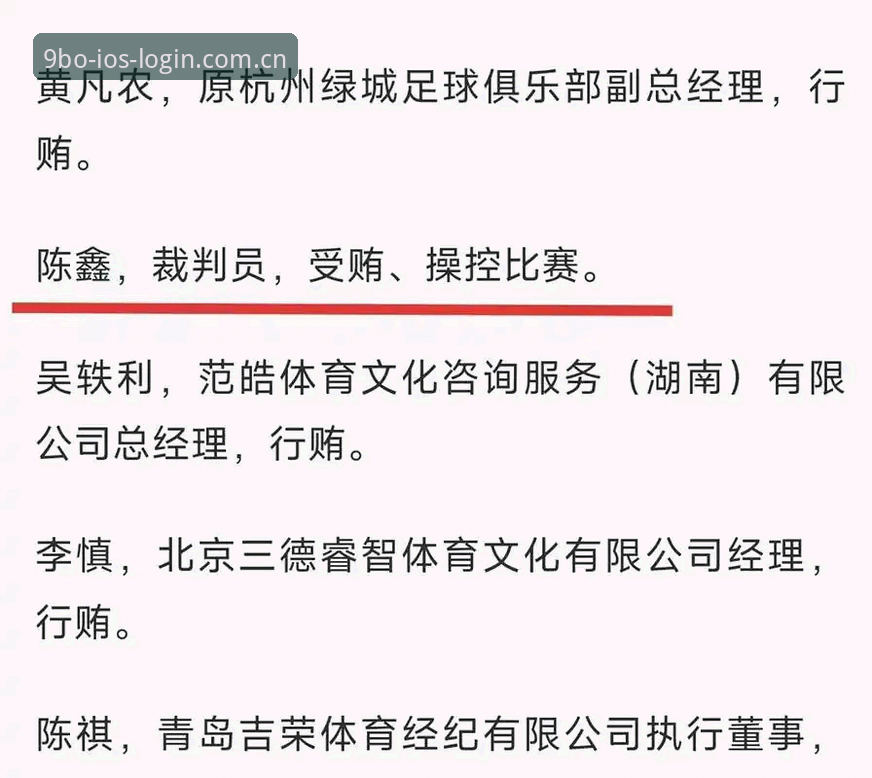 资深用户分享：中国足协第三批禁足名单背后的真实内幕